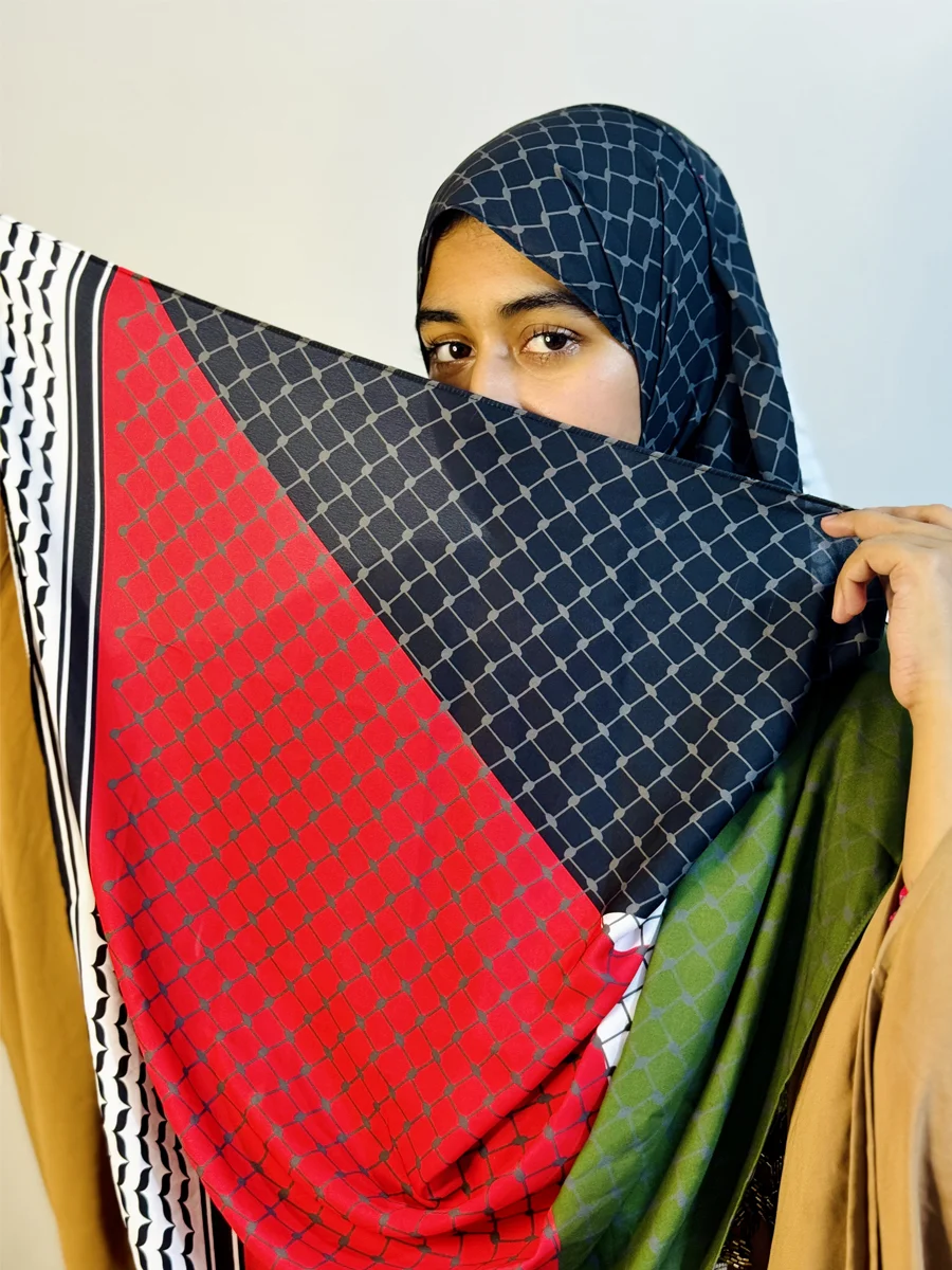 Shilpaholic Keffiyeh Flag Hijab
